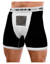 Stone Carving Watercolor Mens NDS Wear Boxer Brief Underwear-Boxer Briefs-NDS Wear-Black-with-White-Small-Davson Sales