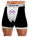 Owl You Need Is Love - Purple Owls Mens NDS Wear Boxer Brief Underwear by TooLoud-Boxer Briefs-NDS Wear-Black-with-White-Small-Davson Sales