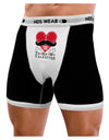 I Mustache You To Be My Valentine Mens NDS Wear Boxer Brief Underwear-Boxer Briefs-NDS Wear-Black-with-White-Small-Davson Sales