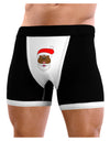 Black Santa Claus Face Christmas Mens NDS Wear Boxer Brief Underwear-Boxer Briefs-NDS Wear-Black-with-White-Small-Davson Sales