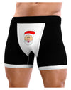 Santa Claus Face Christmas Mens NDS Wear Boxer Brief Underwear-Boxer Briefs-NDS Wear-Black-with-White-Small-Davson Sales
