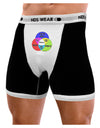 Beer Boy and Sports Diagram Mens NDS Wear Boxer Brief Underwear-Boxer Briefs-NDS Wear-Black-with-White-Small-Davson Sales