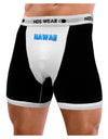 Hawaii Ocean Bubbles Mens NDS Wear Boxer Brief Underwear by TooLoud-Boxer Briefs-NDS Wear-Black-with-White-Small-Davson Sales