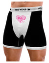 Meh Candy Heart - Valentines Day Mens NDS Wear Boxer Brief Underwear by TooLoud-Boxer Briefs-NDS Wear-Black-with-White-Small-Davson Sales