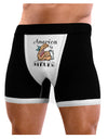America is Strong We will Overcome This Mens NDS Wear Boxer Brief Underwear-Boxer Briefs-NDS Wear-Black-with-White-Small-Davson Sales