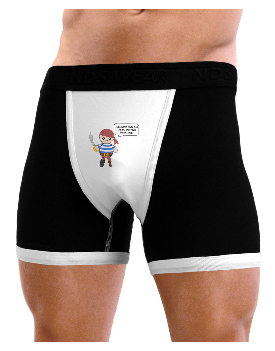 Look for the Ex - Petey the Pirate Mens NDS Wear Boxer Brief Underwear-Boxer Briefs-NDS Wear-Black-with-White-Small-Davson Sales