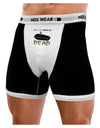 Sleep When Dead Coffin Mens NDS Wear Boxer Brief Underwear-Boxer Briefs-NDS Wear-Black-with-White-Small-Davson Sales