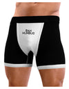 Bah Humbug Design - Grunge Mens NDS Wear Boxer Brief Underwear-Boxer Briefs-NDS Wear-Black-with-White-Small-Davson Sales