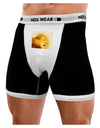 Lion Watercolor 3 Mens NDS Wear Boxer Brief Underwear-Boxer Briefs-NDS Wear-Black-with-White-Small-Davson Sales