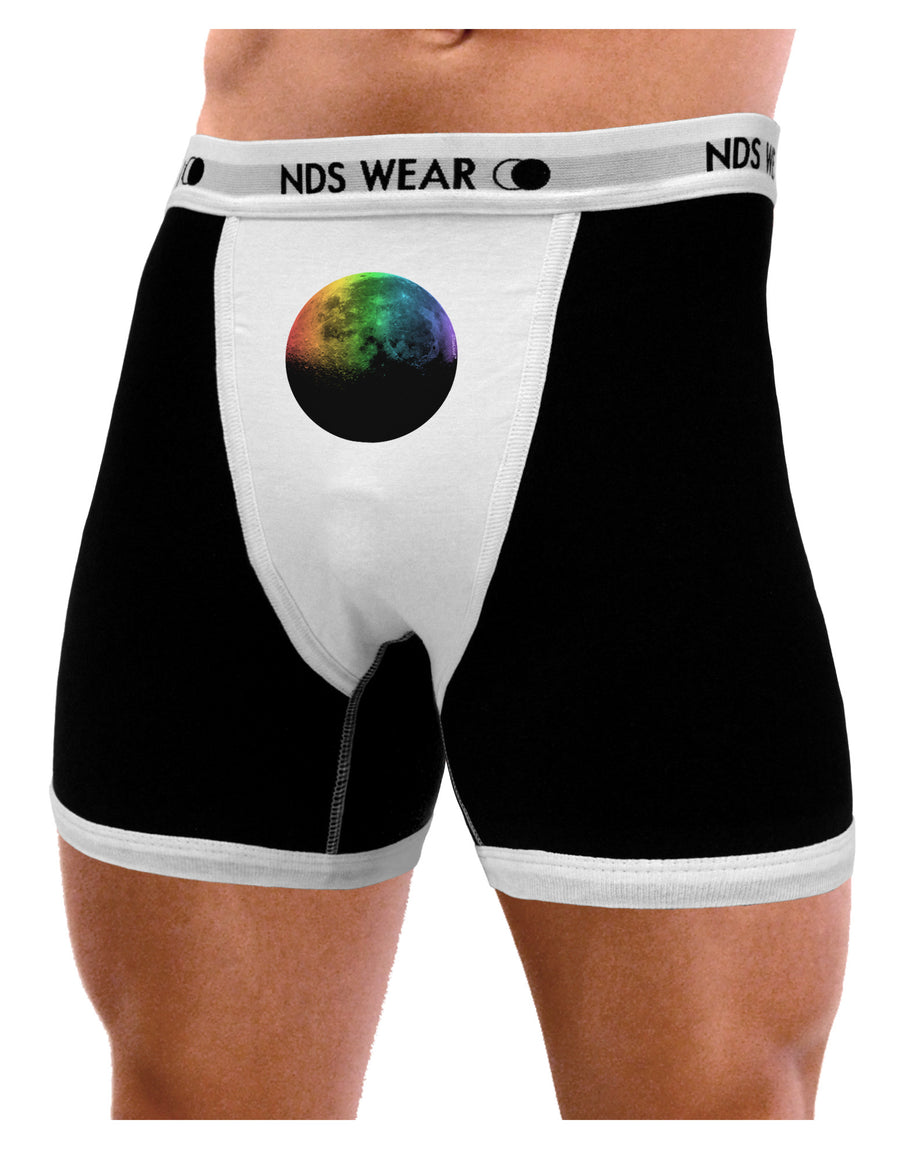 Rainbow Moon Mens NDS Wear Boxer Brief Underwear-Boxer Briefs-NDS Wear-Black-with-White-Small-Davson Sales