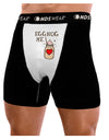 Eggnog Me Mens NDS Wear Boxer Brief Underwear-Boxer Briefs-NDS Wear-Black-with-White-Small-Davson Sales