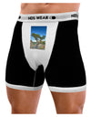 Colorado Landscape Tree Mens NDS Wear Boxer Brief Underwear-Boxer Briefs-NDS Wear-Black-with-White-Small-Davson Sales