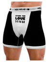 Stand For Love Mens NDS Wear Boxer Brief Underwear-Boxer Briefs-NDS Wear-Black-with-White-Small-Davson Sales