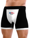 America Flag Mens NDS Wear Boxer Brief Underwear-Boxer Briefs-NDS Wear-Black-with-White-Small-Davson Sales