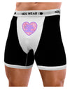 Happy First Mother's Day Mommy - Pink Mens NDS Wear Boxer Brief Underwear by TooLoud-Boxer Briefs-NDS Wear-Black-with-White-Small-Davson Sales