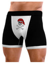Pirate Skull Mens NDS Wear Boxer Brief Underwear-Boxer Briefs-NDS Wear-Black-with-White-Small-Davson Sales