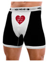 I Have a Heart On For You Mens NDS Wear Boxer Brief Underwear-Boxer Briefs-NDS Wear-Black-with-White-Small-Davson Sales