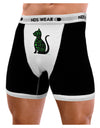 Happy St. Catty's Day - St. Patrick's Day Cat Mens NDS Wear Boxer Brief Underwear by TooLoud-Boxer Briefs-TooLoud-Black-with-White-Small-Davson Sales