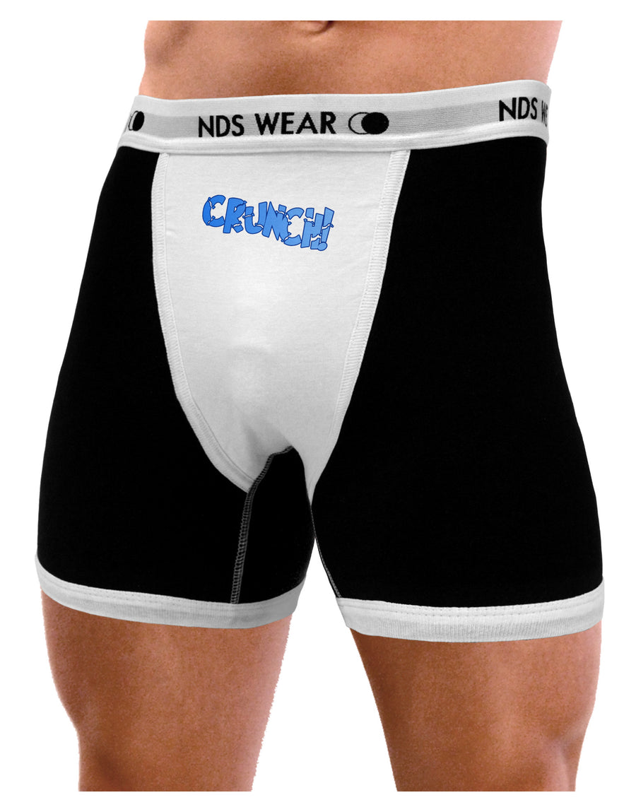 Onomatopoeia CRUNCH Mens NDS Wear Boxer Brief Underwear-Boxer Briefs-NDS Wear-Black-with-White-Small-Davson Sales