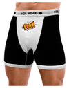 Onomatopoeia POW Mens NDS Wear Boxer Brief Underwear-Boxer Briefs-NDS Wear-Black-with-White-Small-Davson Sales