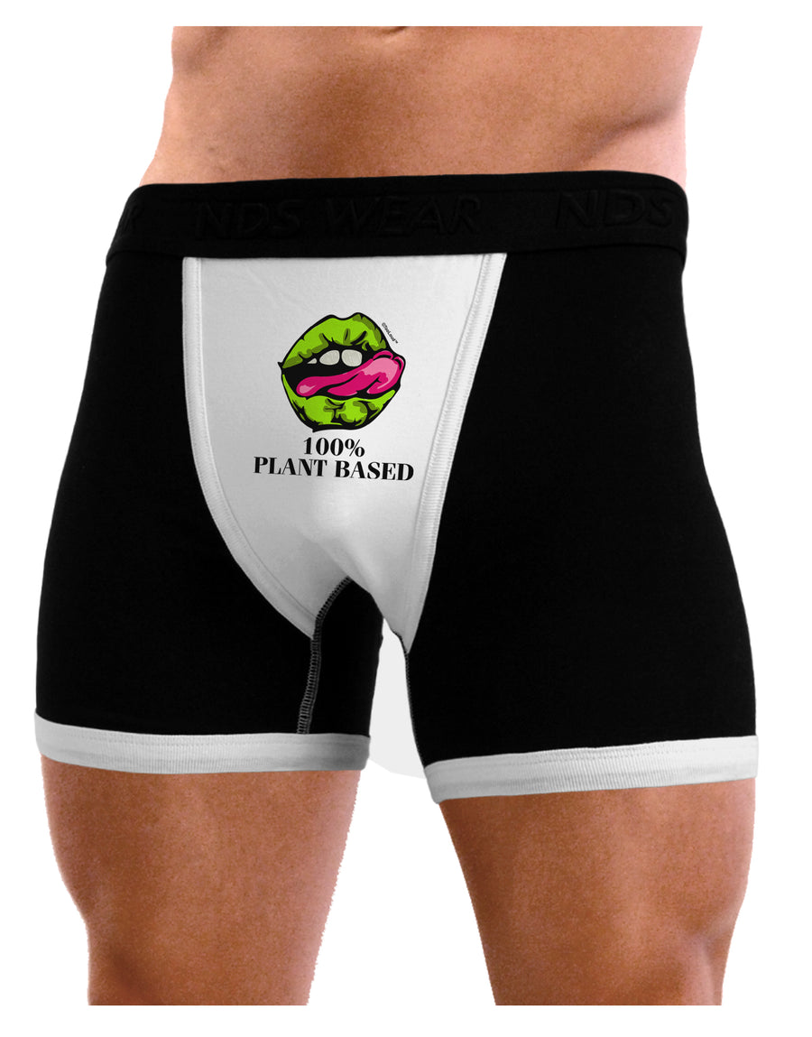 Plant Based Mens NDS Wear Boxer Brief Underwear-Boxer Briefs-NDS Wear-Black-with-White-Small-Davson Sales