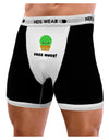 Cute Cactus - Free Hugs Mens NDS Wear Boxer Brief Underwear-Boxer Briefs-NDS Wear-Black-with-White-Small-Davson Sales