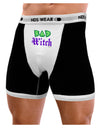 Bad Witch Color Green Mens NDS Wear Boxer Brief Underwear-Boxer Briefs-NDS Wear-Black-with-White-XXX-Large-Davson Sales