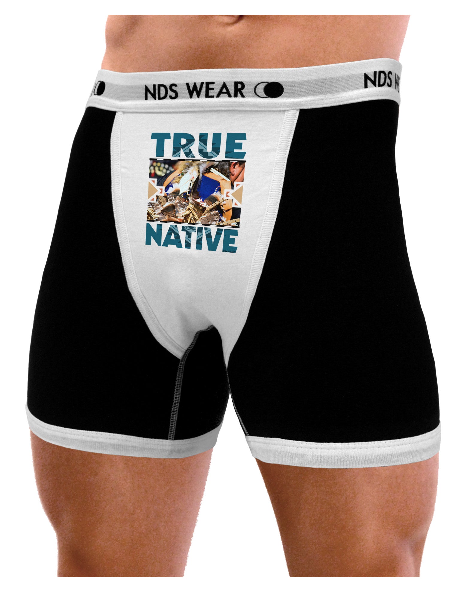 True Native American Mens NDS Wear Boxer Brief Underwear
