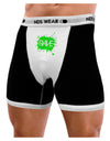 Rave Splatter Green Mens NDS Wear Boxer Brief Underwear-Boxer Briefs-NDS Wear-Black-with-White-Small-Davson Sales