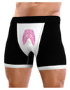 Human Pink Skeleton Bones Ribcage Mens NDS Wear Boxer Brief Underwear-Boxer Briefs-NDS Wear-Black-with-White-Small-Davson Sales