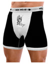 Virgo Illustration Mens NDS Wear Boxer Brief Underwear-Boxer Briefs-NDS Wear-Black-with-White-Small-Davson Sales