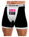 Girls Can Mens NDS Wear Boxer Brief Underwear by TooLoud-Boxer Briefs-TooLoud-Black-with-White-Small-Davson Sales