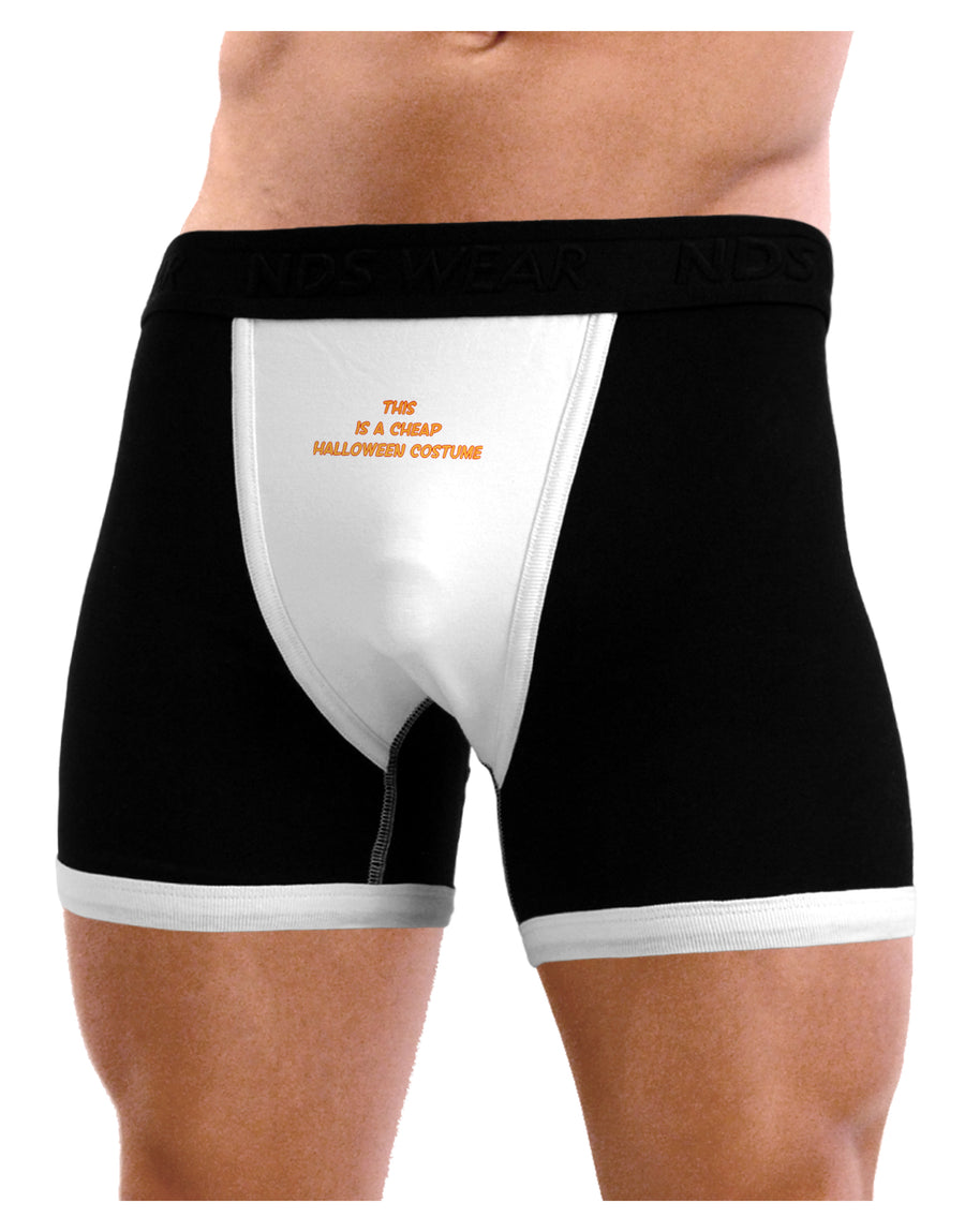 This is a Cheap Costume Mens NDS Wear Boxer Brief Underwear-Boxer Briefs-NDS Wear-Black-with-White-Small-Davson Sales