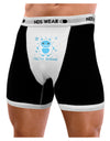 Yeti (Ready) for Christmas - Abominable Snowman Mens NDS Wear Boxer Brief Underwear-Boxer Briefs-NDS Wear-Black-with-White-Small-Davson Sales