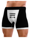 Stronger Everyday Gym Workout Mens NDS Wear Boxer Brief Underwear-Boxer Briefs-NDS Wear-Black-with-White-Small-Davson Sales