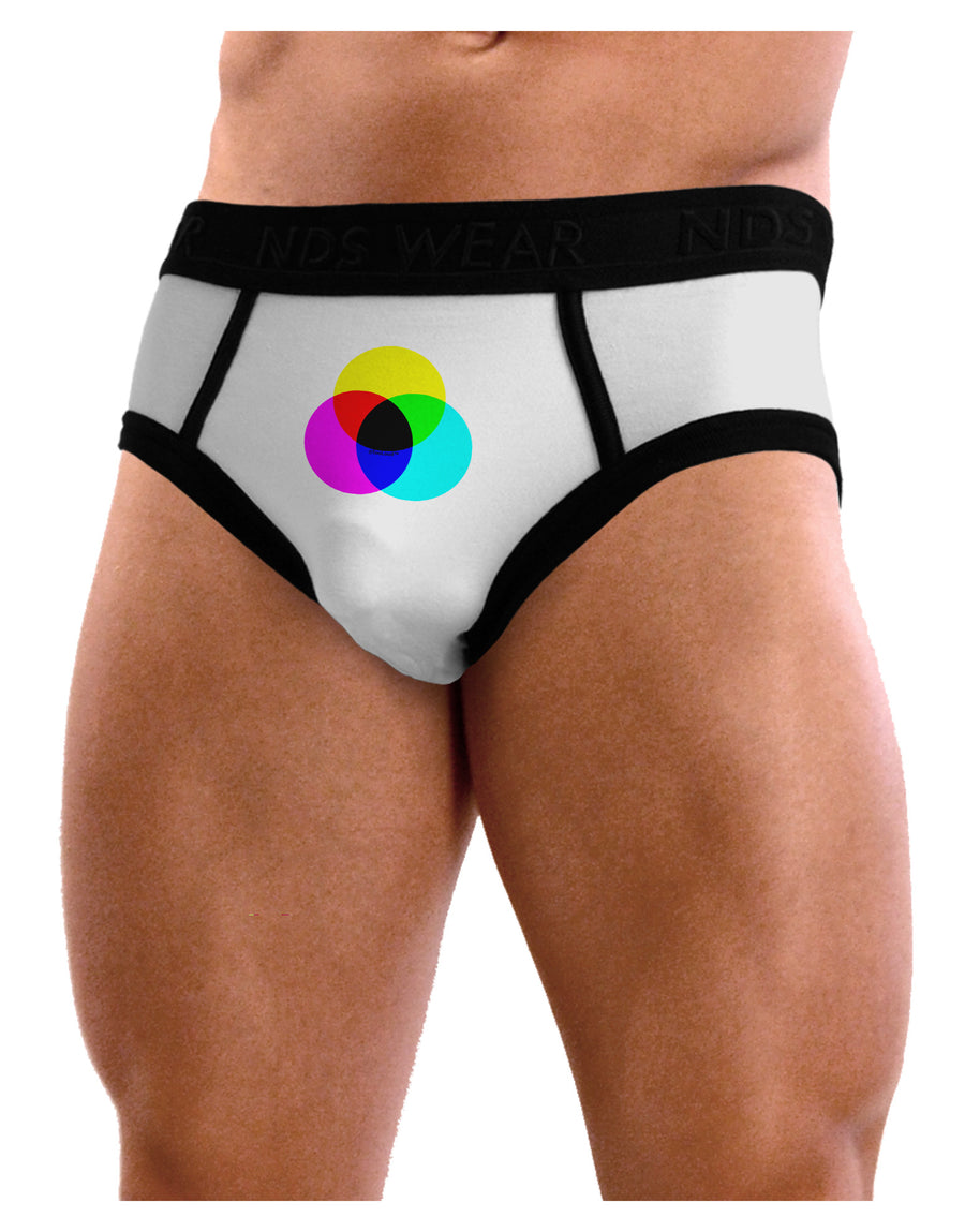 CMYK Color Model Mens NDS Wear Briefs Underwear by TooLoud-Mens Briefs-TooLoud-White-Small-Davson Sales