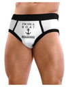 I'm on a Boat Motherfucker Mens NDS Wear Briefs Underwear-Mens Briefs-NDS Wear-White-Small-Davson Sales