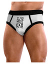 My Kids Have the Most Awesome Dad in the World Mens NDS Wear Briefs Underwear-Mens Briefs-NDS Wear-White-Small-Davson Sales