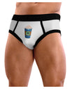 Happy Hanukkah Latte Cup Mens NDS Wear Briefs Underwear-Mens Briefs-NDS Wear-White-Small-Davson Sales