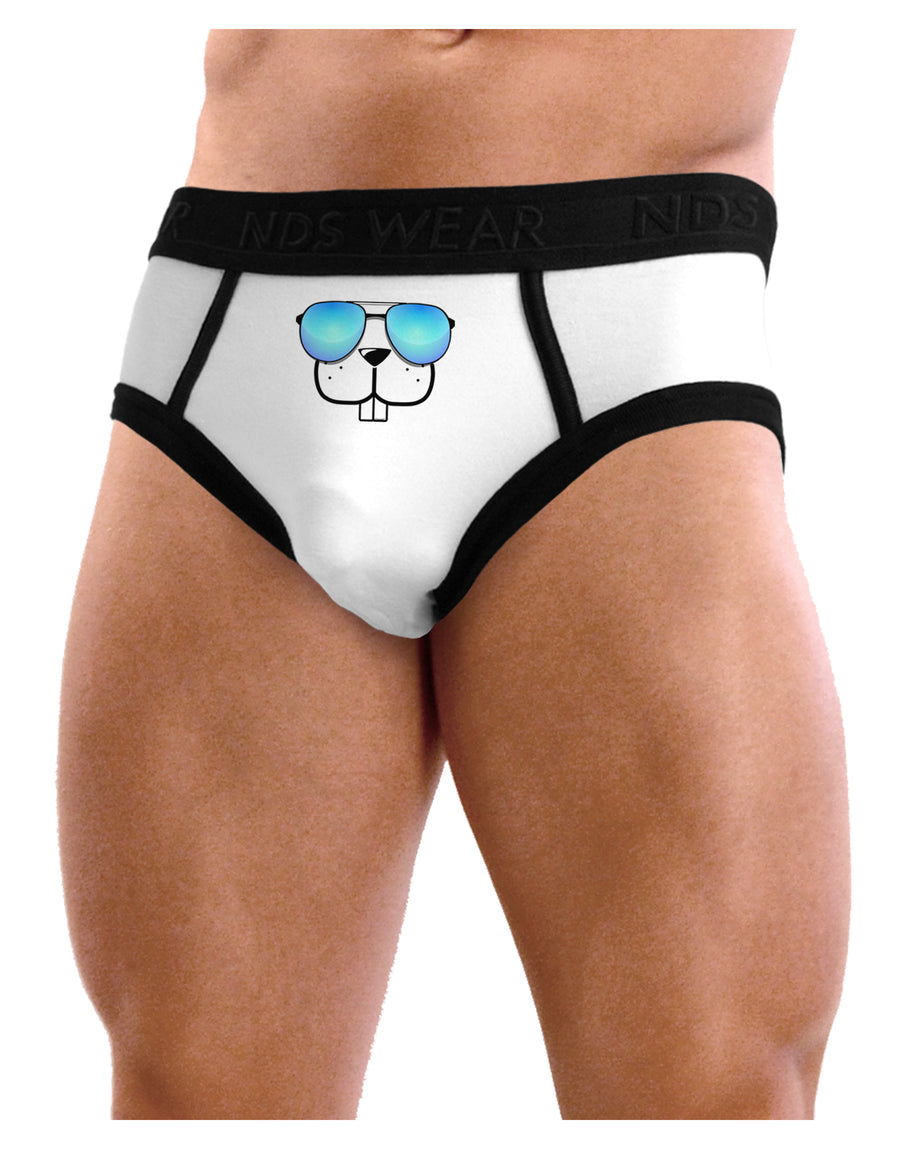 Kyu-T Face - Buckley Cool Sunglasses Mens NDS Wear Briefs Underwear-Mens Briefs-NDS Wear-White-Small-Davson Sales