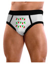 Christmas Lights Red and Green Mens NDS Wear Briefs Underwear-Mens Briefs-NDS Wear-White-Small-Davson Sales