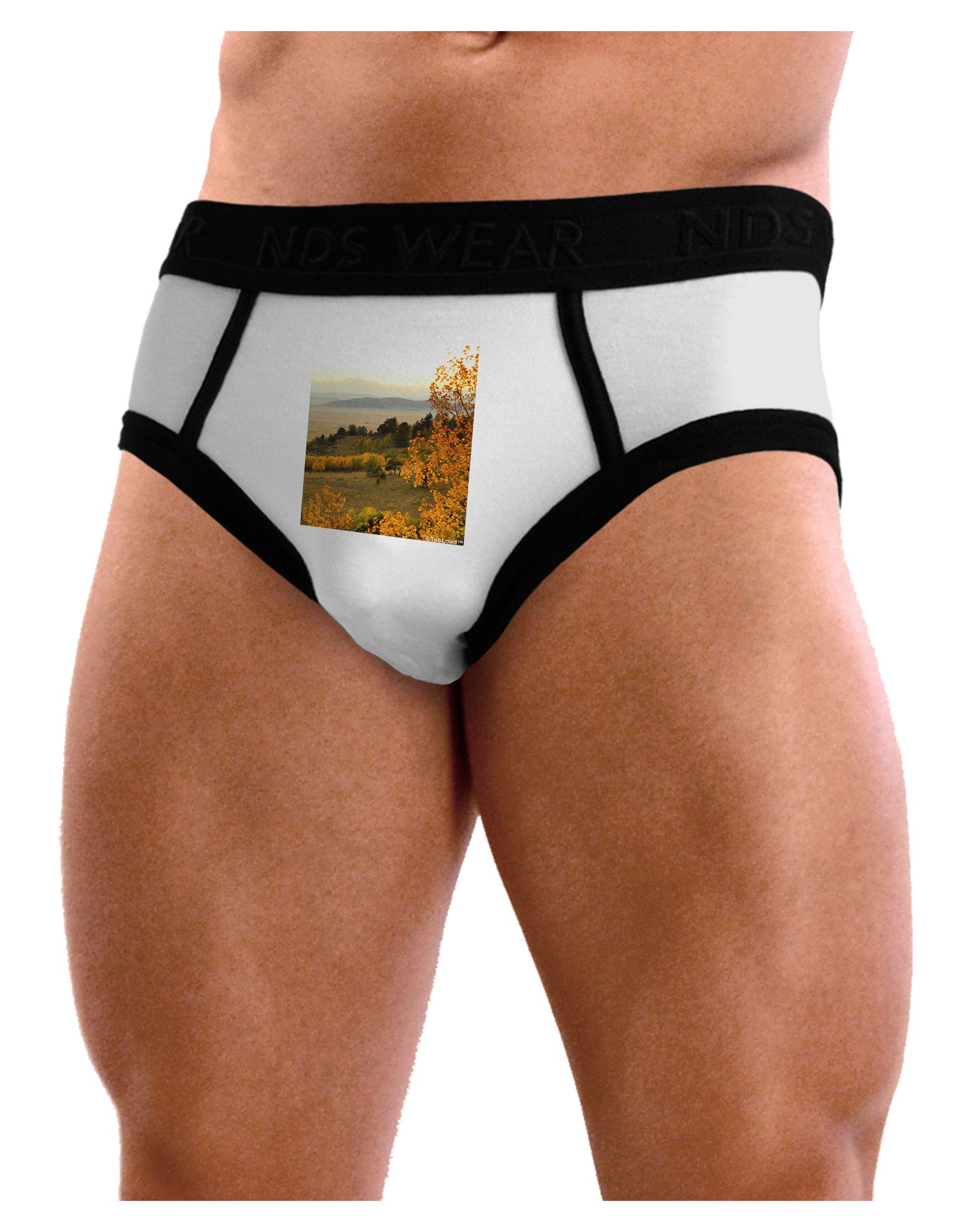 Nature Photography - Gentle Sunrise Mens NDS Wear Briefs Underwear by NDS Wear-Mens Briefs-NDS Wear-White-Small-Davson Sales