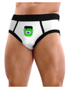 Frankenstein Face Halloween Mens NDS Wear Briefs Underwear-Mens Briefs-NDS Wear-White-Small-Davson Sales