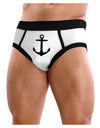 Nautical Sailor Anchor Mens NDS Wear Briefs Underwear-Mens Briefs-NDS Wear-White-Small-Davson Sales