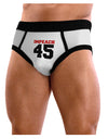 Impeach 45 Mens NDS Wear Briefs Underwear by TooLoud-Mens Briefs-NDS Wear-White-with-Black-Small-Davson Sales