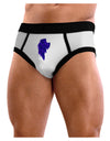 Single Left Dark Angel Wing Design - Couples Mens NDS Wear Briefs Underwear-Mens Briefs-NDS Wear-White-Small-Davson Sales