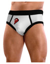 Couples Pixel Heart Design - Right Mens NDS Wear Briefs Underwear by TooLoud-Mens Briefs-NDS Wear-White-Small-Davson Sales