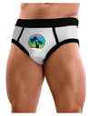 Palm Trees Silhouette - Beach Sunset Design Mens NDS Wear Briefs Underwear-Mens Briefs-NDS Wear-White-Small-Davson Sales