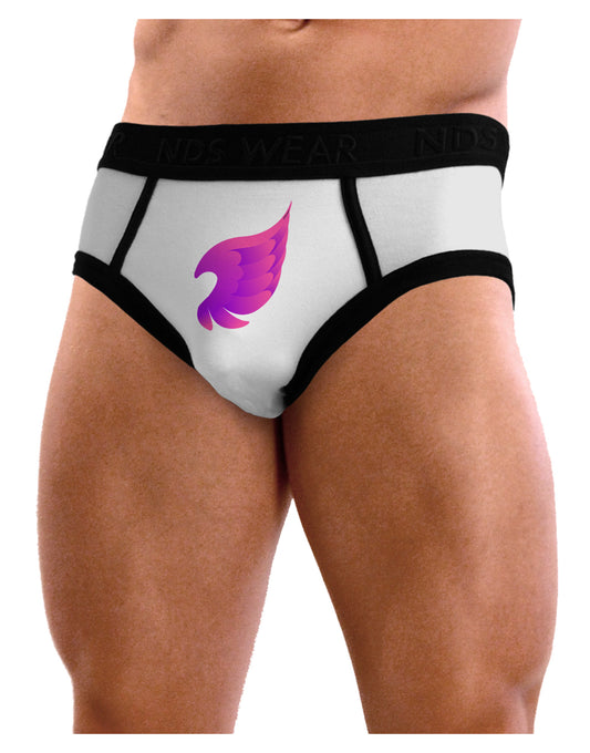 Cute Single Angel Wing Mens NDS Wear Briefs Underwear-Mens Briefs-NDS Wear-White-Small-Davson Sales