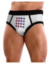 Colorful Cupcake Pattern Mens NDS Wear Briefs Underwear by TooLoud-Mens Briefs-TooLoud-White-Small-Davson Sales